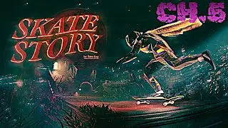 Skate Story Chapter 5 &ndash; Holy Karat Battle & the Violet Moon Battle Full Playthrough (no commentary)