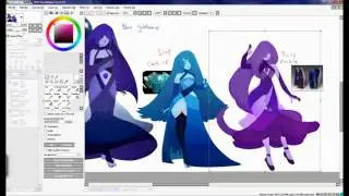 Steven universe character designs Speedpaint