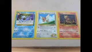Three vintage Pokemon card for $2?!?!?! (GOT SOME AWESOME ONES)