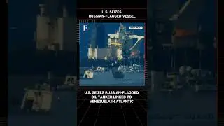 #FirstpostNews: US Releases Video of Russian-Flagged Oil Tanker Seizure | Venezuela | N18G