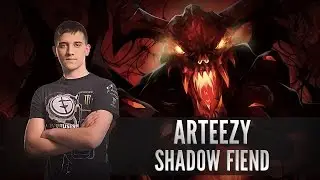 Arteezy (Shadow Fiend) - Gameplay Dota 2 MMR