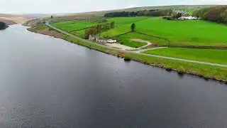 Boothwood Reservoir Rishworth West Yorkshire.  Watch the duck at 30 seconds