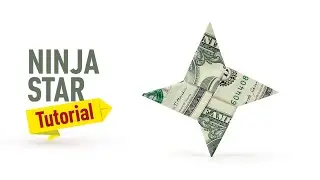 How to Make Dollar Bill Origami Ninja Star. Dollar Origami Ninja Star | DIY Origami Ninja Star