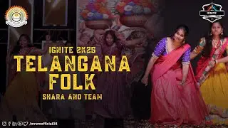 FOLK DANCE I IGNITE'25 I MALLA REDDY ENGINEERING COLLEGE AND MANAGEMENT SCIENCES, HYDERABAD