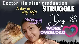 Day 33 | Duty + Aspirant Life Ka Real Struggle | Staying Real is HardLate Duty Info, Overloaded OPD