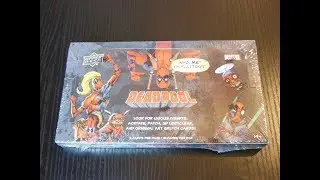 2019 Marvel Deadpool Trading Cards Hobby Box Unboxing #2