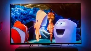 AmbiScreen - Finding Nemo (cartoon with AmbiScreen)