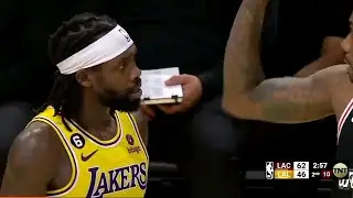Patrick Beverley tries to fight Kawhi Leonard shows no reaction vs Clippers