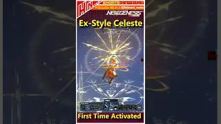 【PSO2NGS】SHORTS//UQ Ex-Style Celeste First Time Activated #pso2 #pso2ngs #pso2global #ngs #sega