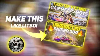 HOW TO MAKE THUMBNAIL LIKE LITBOI 🤯 @LITBOI NEW CAR THUMBNAIL LITBOI TOUTORIAL