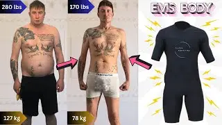 I Spent $2000 on an EMS Suit to Lose Weight -  110lb Weight Loss Transformation