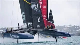 Swedish America's Cup Contender Foiled