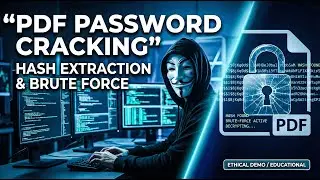 PDF Password Hacking Explained | Hash Extraction & Brute Force (Ethical Demo)