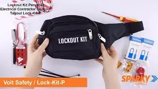 Lockout Kit Personal Electrical Contractor Lockout Tagout Lock-Kit-P