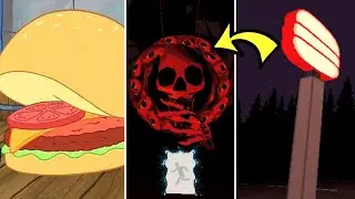 ALL THIS For a BURGER!? | Burger & Frights(Full game ) (Ending) | indie horror game