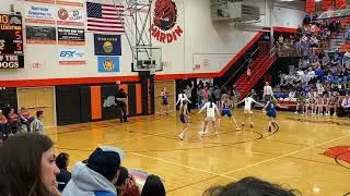 Lady bulldogs vs Fergus senior night 2022