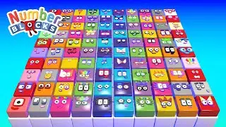Practice Counting 1 to 100 with Numberblocks Characters and Magic Button Surprise Pop Up