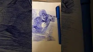 This Flash Pen Art Will Blow Your Mind😱🔥#shorts #marvelstudios #marvelcomics #avengers #mcu