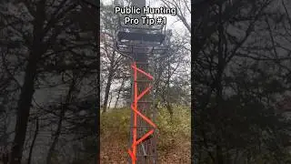 Public land tip! #hunting #whitetailbucks #comedy #deer #publiclandhunting