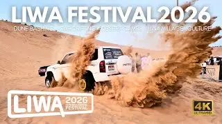 Liwa Festival 2026 Abu Dhabi [4K] | Desert Dunes, Car Drifting, Motorsports & Culture #liwafestival