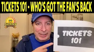 TICKETS 101 PART 1 - EVERYTHING YOU NEED TO KNOW ABOUT TICKETS!