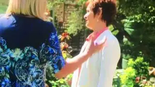 Sheila Canning and Susan Kennedy water/mud fight - Neighbours 2017