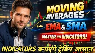 Trading Indicators Moving Averages EMA and SMA | Exponential Moving Averages | Crypto Trading for Be