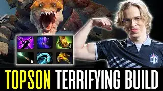 TOPSON terrifying PRIMAL BEAST build - 500+ Movement Speed DOTA 2
