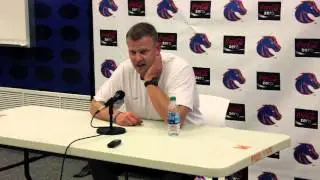 Coach Harsin talks about emergence of WR Chaz Anderson
