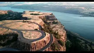 Rowena Crest Viewpoint | Drone Footage
