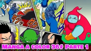 DBS Manga a Color Capitulo 36 Parte 1 | Numero 18 VS RIBRIANNE