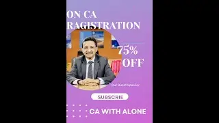 75% discount on CA fees or admission,#ca2022 ,#castudents #caupdates #icai #dicount on CA fees,#CA p