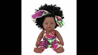 New style Black doll #doll #art #barbie #reborn #black #african #africandoll #toy #dolleyes #eyes