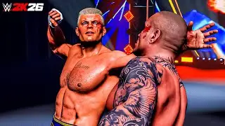 WWE 2K26: Рэнди Ортон против Коди Роудса &mdash; совершенно новая концепция игрового процесса!