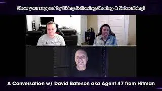 CGN and POTIONS & PIXELS interview David Bateson, the face and voice of Agent 47!