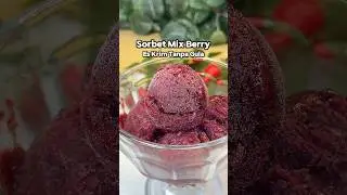 Sugar-Free Ice Cream: Mixed Berry Sorbet