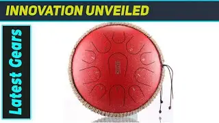 12-inch Mini Drum: Best 11-Tone Steel Tongue Drum for Serene Melodies