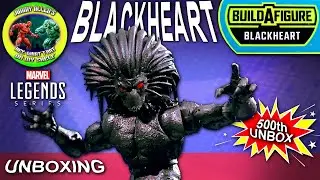 UNBOXING - Marvel Legends - BLACKHEART - Hasbro - Action Figure - HWTOMS 500th Unboxing Video!