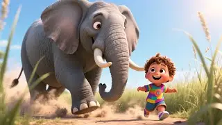 Little Elephant Good Morning Song 🐘 | Morning Song for Kids | Sing Along & Smile