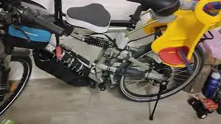 E-bike RockRider 6.3, costruiamo il cavalletto