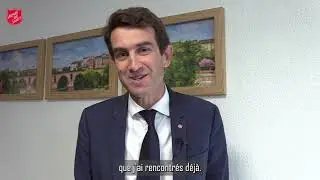 Rencontre avec  Guillaume Latil, nouveau Directeur général de la Fondation de l'Armée du Salut