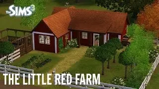 Sims 3 House Building - (Starter House) Little Red Farm