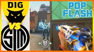 Dignitas vs TSM HIGHLIGHTS - PopFlash Valorant Invitational