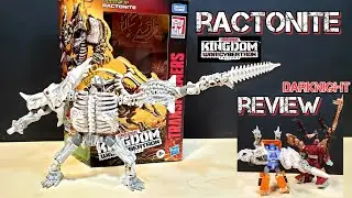 Transformers Kingdom Deluxe Class Ractonite WFC Fossilizer  Review