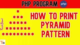How To Print Pyramid Patterns in PHP | Pyramid Pattern in PHP🔥