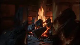 The most satisfying fireplace you'll see today | loop 4k #fireplace