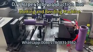 High Efficiency DTY Paper Tube Production Line For Textile Industry
