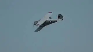 National Warplane Museum Geneseo Air Show 2024 Beechcraft Stagger Wing Royal Navy Traveller Mk. I