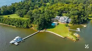 Waterfront Luxury on the Severn River ~ Just Listed ~ 125 S Winchester Rd, Annapolis $8.75M_
