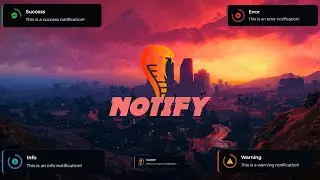 FiveM Notification Script 1.1 | [STANDALONE]